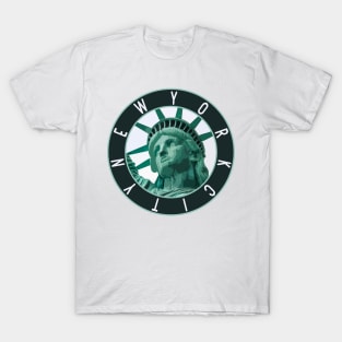 Statue of Liberty Decal T-Shirt